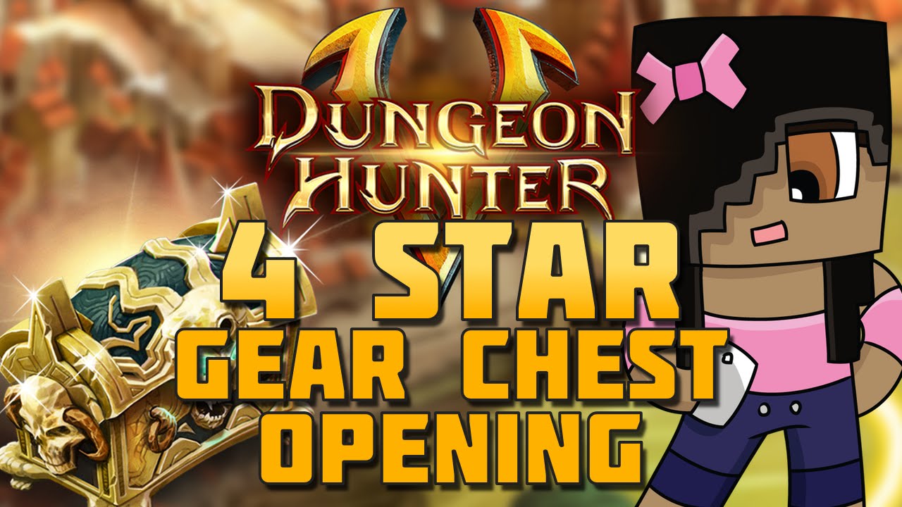 Super Rare 4 Star Gear Chest Weapon | Dungeon Hunter 5
