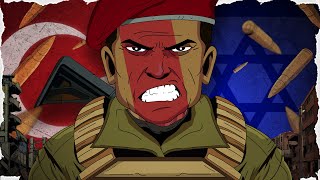 Türki̇ye İsrai̇l- Fi̇li̇sti̇n Savaşina Katilsaydi ? Bölüm 2 Animasyonlu 3. Dünya Savaşı Senaryosu