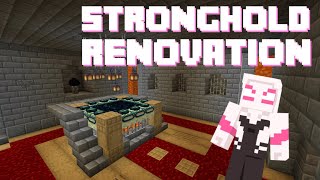 Transforming A Stronghold with Redstone in Survival Minecraft