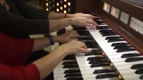 Stars and Stripes Forever, organ duet, arr. Chenau...
