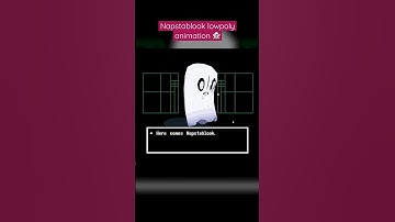 Undertale Napstablook 3D animation