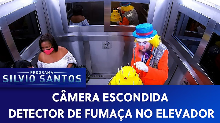 Detector de Fumaça no Elevador - Fire Sprinkler in Elevator Prank | Câmeras Escondidas (18/07/21)