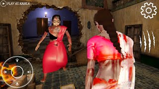 PLAYING AS KAMLA IN MONIKA HORROR GAME || KAMLA VS SCARY MONIKA  screenshot 5