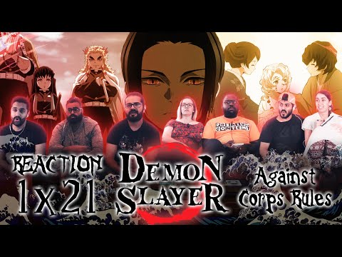 Demon Slayer - 1X21 Against Corps Rules - Group Reaction