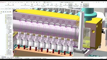 Ten head glue filling machine 2nd generation machine-industrial 3D model: machine-world.net p3