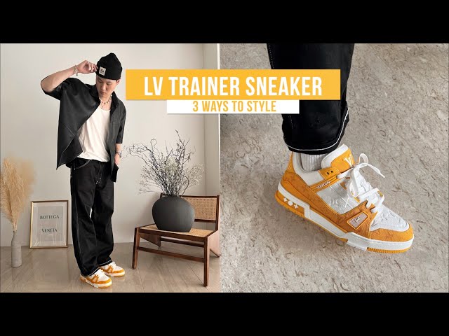 LV Trainer all white 3 versions for show! 