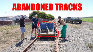 I Built the Ultimate Go-Kart for Abandoned Railroad Tracks