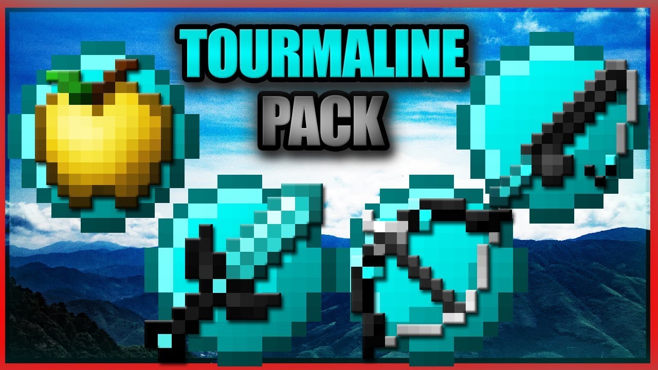 Minecraft PvP Texture Pack l Tourmaline PvP Texture Pack 16x [1.7/1.8 ...