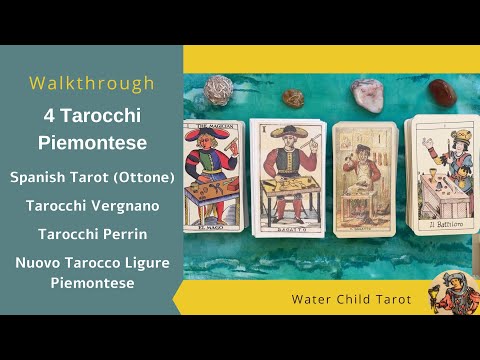 Tarocchi Piemontese: Modern and historic decks from the Piedmont