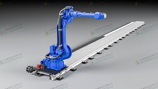 The seventh axis linear module of the robotic arm/ロボット第七軸リニアガイド/機械手臂第七軸線性模組
