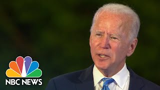 Biden Calls For Police Reform Meeting At White House If Elected | NBC News