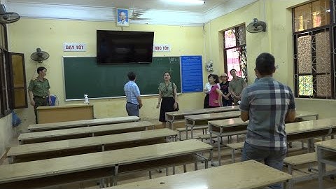 Kiểm tra công tác chuẩn bị cho kỳ thi tốt nghiệp THPT năm 2022