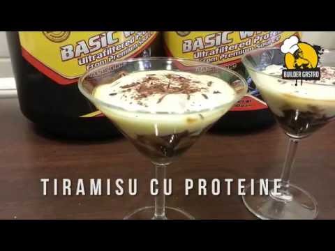 Tiramisu cu proteine