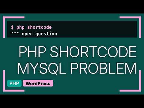 Wordpress: PHP code inside shortcodes (2 Solutions!!)