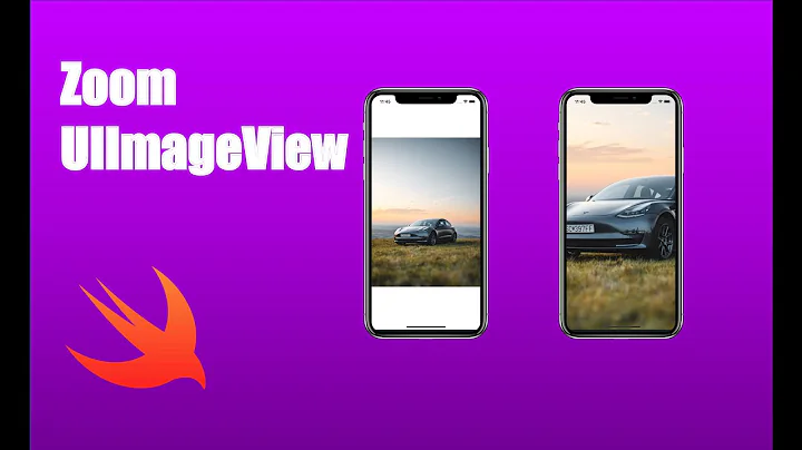 Zoom UIImageView (Xcode 12 | iOS 14 | Swift 5 | Storyboard)