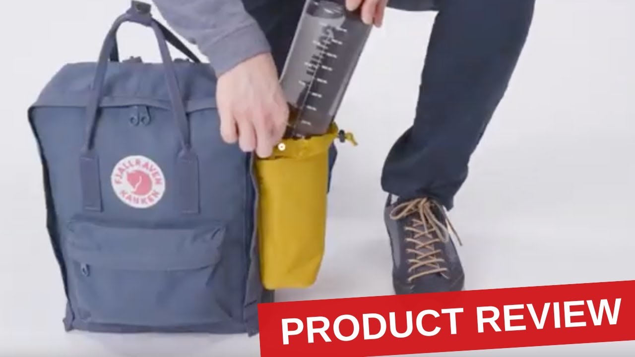 New Kånken side pockets are too small? Can't fit a normal water bottle even  when forcing it : r/Fjallraven