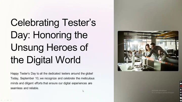 Shoutout to the Unsung Heroes: A Tribute to Testers Everywhere!