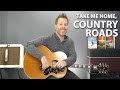 Take Me Home, Country Roads by John Denver - Guitar Lesson