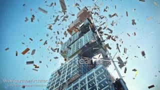 Team-E 3D animation sample 3 - office building