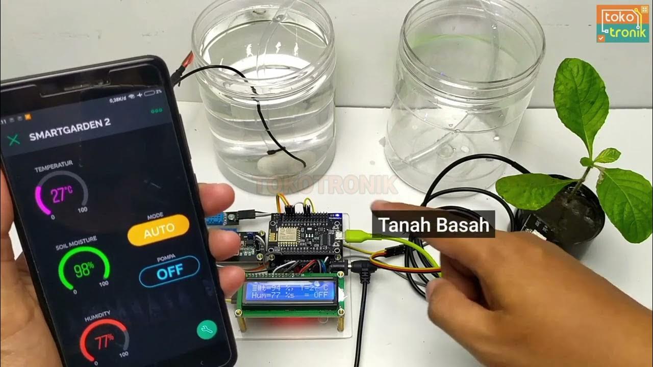 PROJECT SMARTGARDEN / SMARTFARMING BERBASIS INTERNET OF THINGS DENGAN ... Circuit Diagram