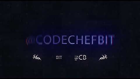 CodeChef BIT Chapter | Channel Teaser