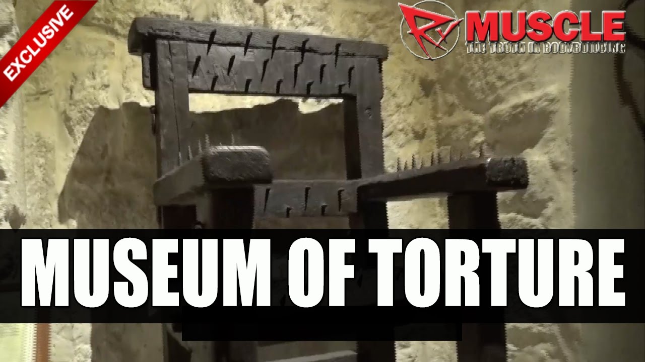 Dave Palumbo visits the torture museum in San Marino! Gradara Castle! flex wheeler vs ronnie coleman