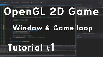 OpenGL (C#) 2D Game Tutorial #1 - Window & Game loop