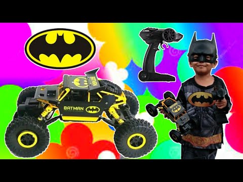 MOBIL REMOTE RC BATMAN MURAH | MAINAN MOBIL REMOTE ANAK MURAH | SUPER HERO BATMAN. 