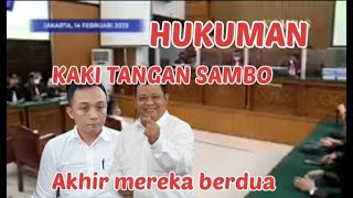 Vonis kuat ma'ruf  dan Ricky rizal