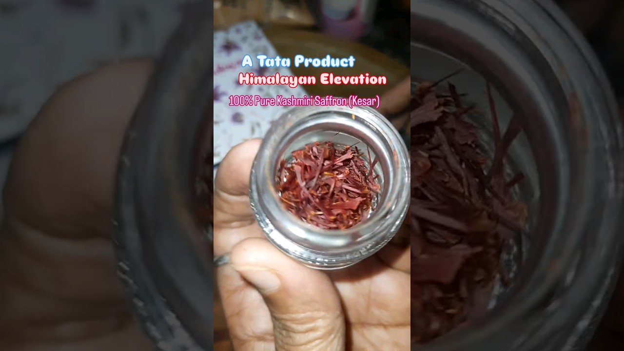 Himalayan Elevation 100% pure Kashmiri Kesar|Manju Devi Blog #shorts #shortsfeed #productreview #new