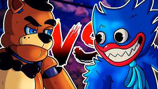 FREDDY vs HUGGY WUGGY! Quem vence a luta mais ÉPICA do Youtube!?