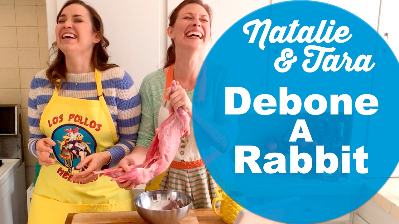 Natalie and Tara Try to Debone A Rabbit - YouTube