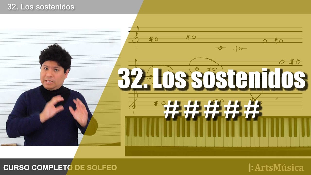 32. CURSO COMPLETO DE SOLFEO ♬: LOS SOSTENIDOS ### - YouTube