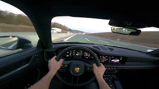 Porsche 992 Carrera 385 hp highway/autobahn