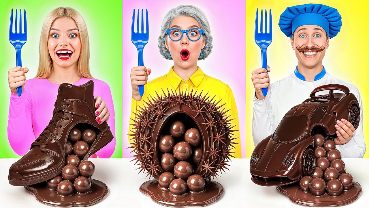 Ben vs Büyükanne Yemek Yapma Mücadelesi | Harika Yemek Tarifleri Candy DO