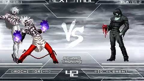 [KOF WOJ RY] Orochi Iori AD (ME) Vs Bio Element