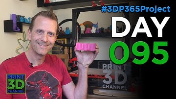 #3DP365Project - Day 95 - Practical Print - MatterHackers & gCreate gMax 1.5XT+