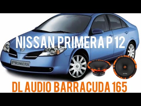 Замена штатных динамиков в Nissan Primera P12 на DL Audio Barracuda 165