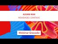 Adobe MAX – Novidades criativas | Webinar MAPData