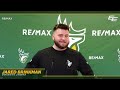 PRESS CONFERENCE | DL Jared Brinkman | 25.02.12