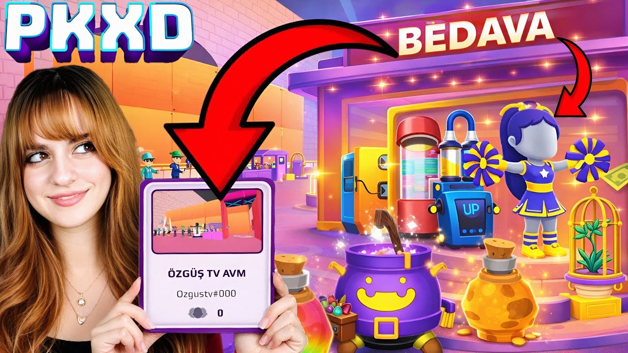 PK XD’DE BUİLDİNGLERDEN BEDAVA ALINAN EŞYALAR🤑 ÖZGÜŞ TV AVM'YE BEDAVA EŞYALAR KOYDUM🤩 | ÖZGÜŞ TV