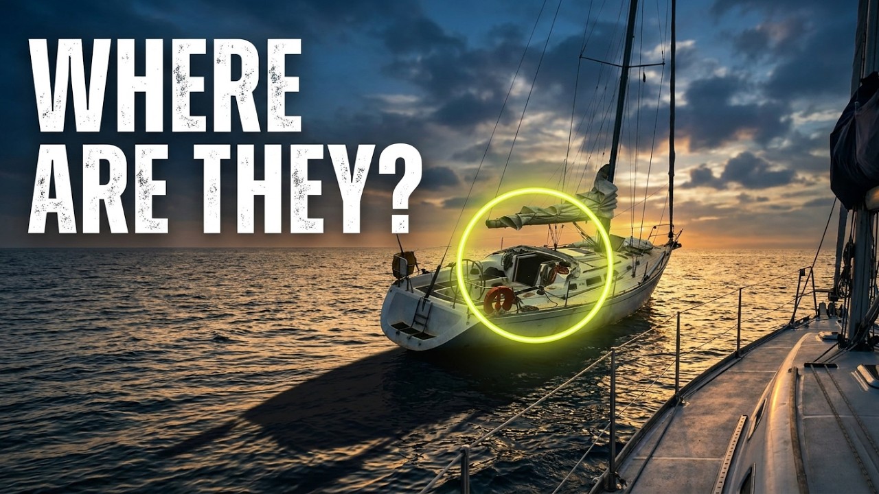 ⁣A Sailboat Was Found Drifting in the Pacific. The Engine Was Running. Nobody Was Aboard.