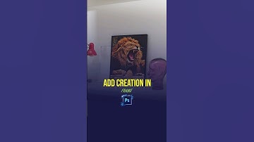 Quickly Add Your Creations To Frame 🖼️  in Photoshop. | Watch this Video to Create your own Creation