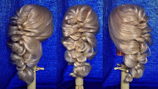Причёска с помощью резинок Бантики | Лена Роговая | Hairstyles by REM | Copyright © #hairstyles