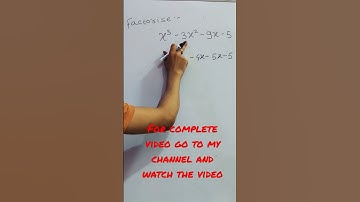 solve cubic polynomial very easily. #shorts #cubicpolynomial #ncert