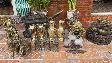 🔴 Cụ cóc khổng lồ _ Tượng quan công _ 30/4| Nguyễn Xưa | #đồcổ #đồđồng #đồđồngnguyễnxưa