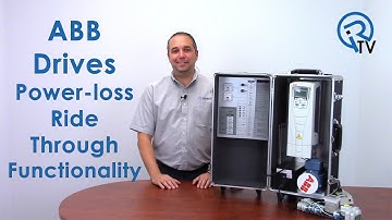 ABB Drives: Power-loss ride through Functionality