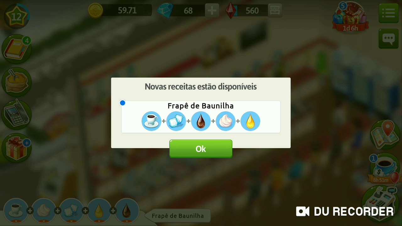 Frapê de Baunilha. My Cafe - YouTube