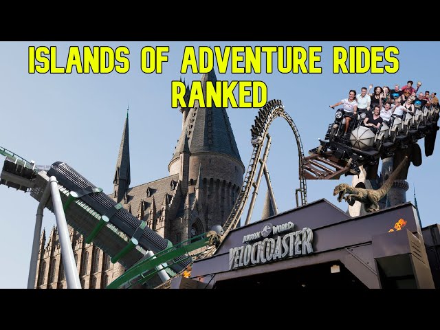 Ranked: The Attractions of Islands of Adventure 