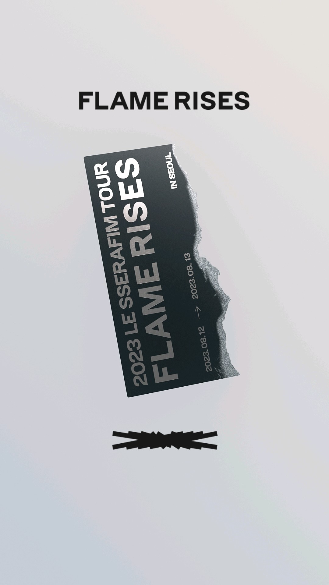 その他 2023 Le Sserafim TOUR FLAME RlSES 2023 LE SSERAFIM Tour Flame Rises In Seoul - Amazon.com Music